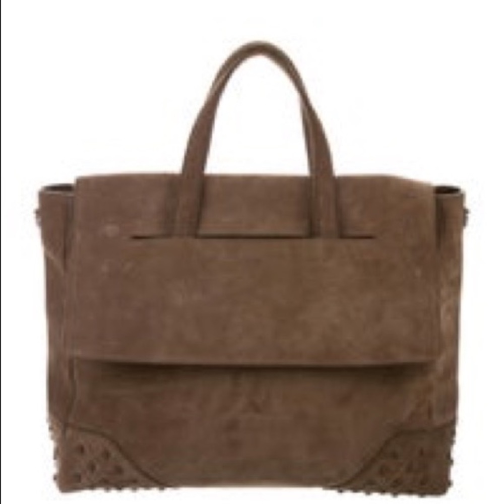 TOD'S 2018 Medium Suede Envelope Bag